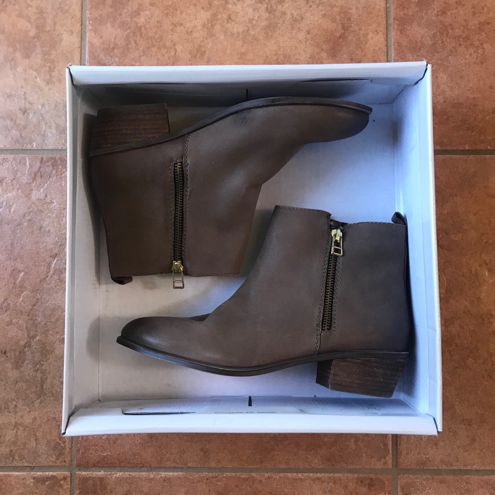 Steve Madden | Riovista Leather Booties - Taupe